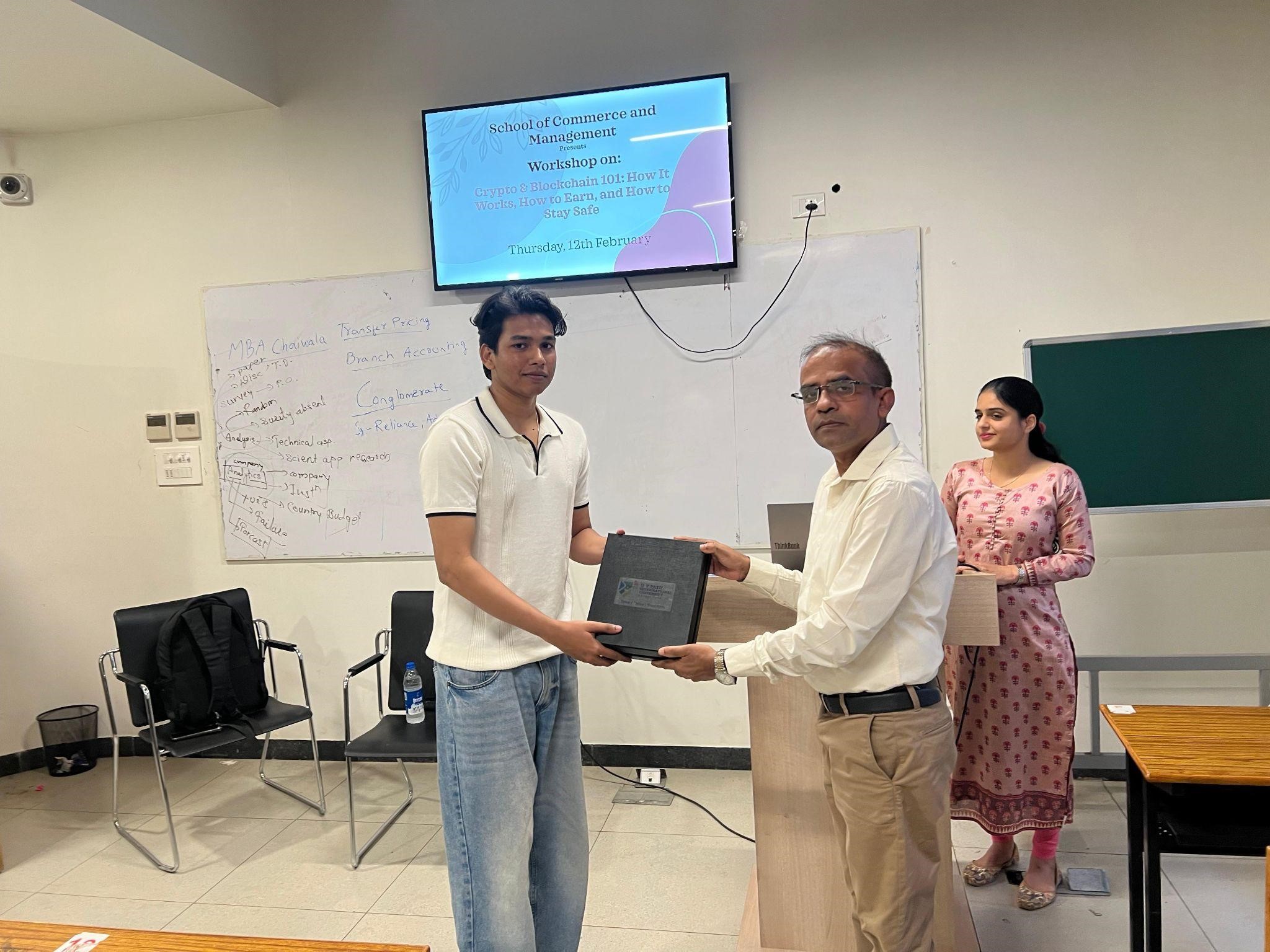 One day  workshop on the topic: “Crypto & Blockchain 101: How It Works, How to Earn, and How to Stay Safe - Photo 1