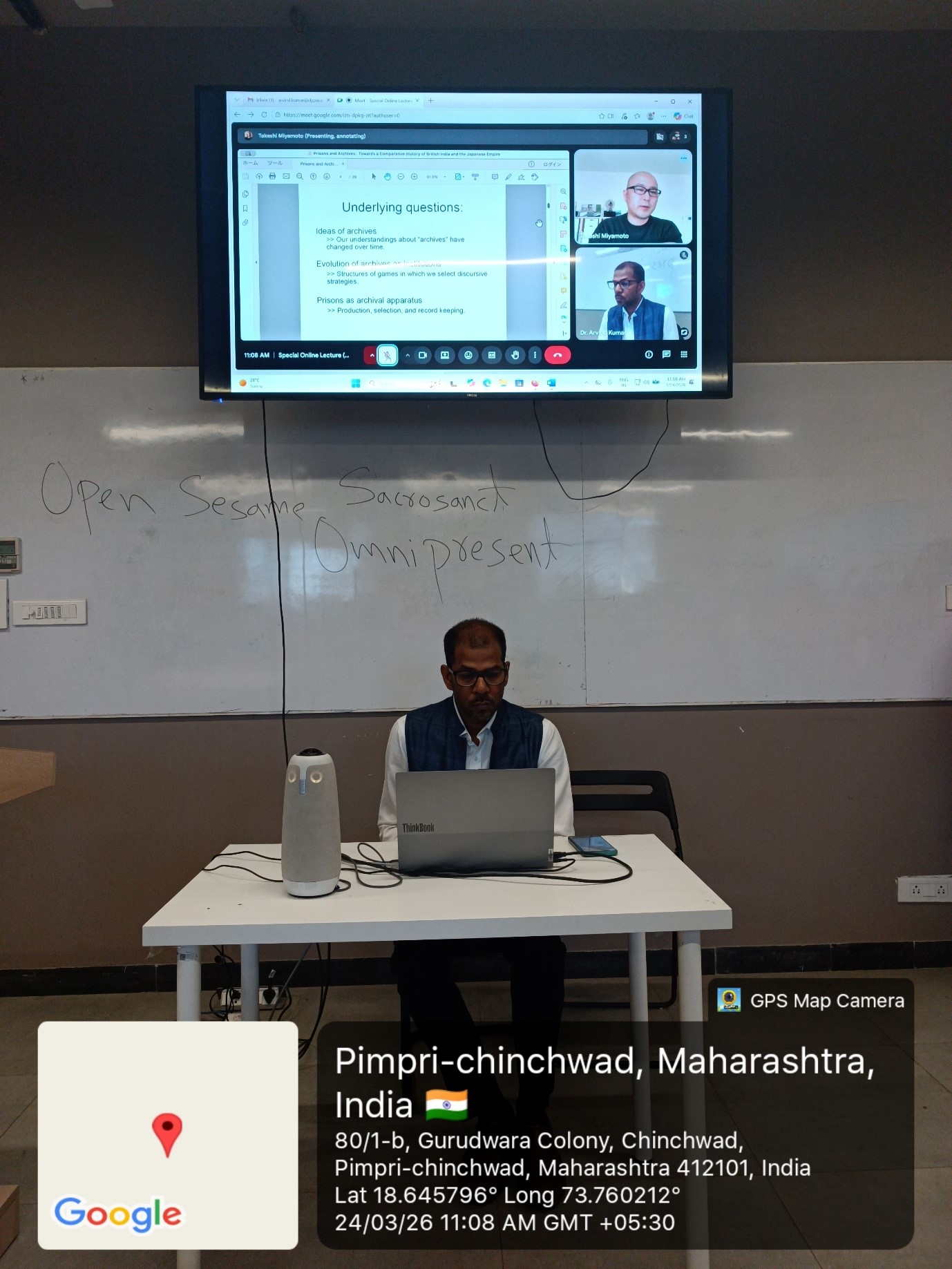 Online Mimamsa Lecture on “Prisons and Archives: British India and Imperial Japan